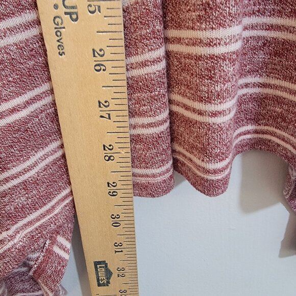 Pink Republic Cardigan Assymetric Boho Open Sweater Pink Size XS EUC - Picture 9 of 10